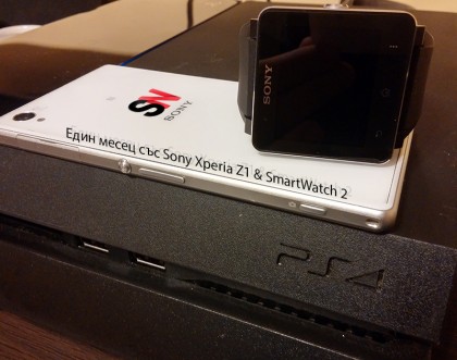 xperia z1 and smartwatch 2
