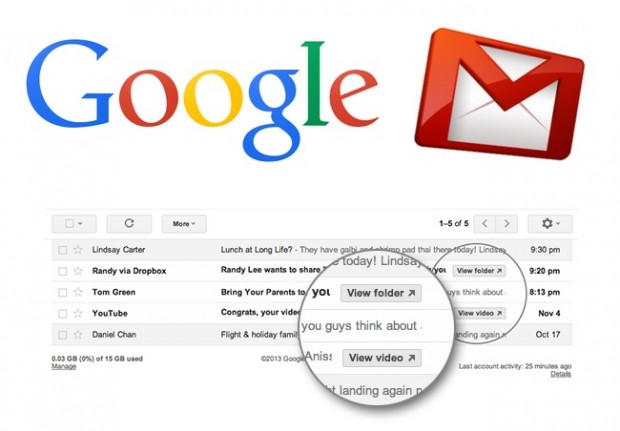 Google GMail бутони / Credit: Google