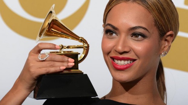 US-MUSIC-GRAMMY AWARDS-TROPHY