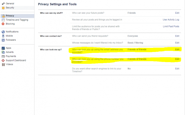 facebook-phone-number-email