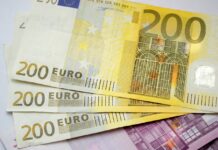 Задържане на мъж с фалшива 200 евро банкнота в Сливен 200 euro