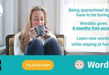 Worddio дарява шестмесечен безплатен достъп на всеки, който иска да подобри езиковите си умения