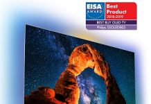 OLED телевизорите Philips спечелиха две престижни награди EISA