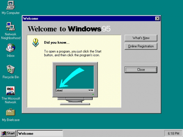 Дори и компютри с Windows 95 са подложени под риск
