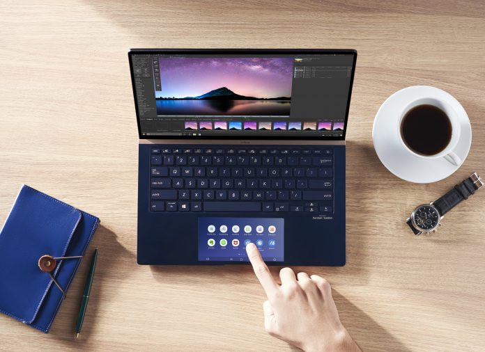 ZenBook Series_UX334_UX434_UX534_ScreenPad™ 2.0_ScreenXpert software_enhances productivity