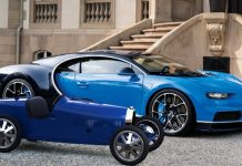 Bugatti представи модел за деца