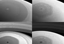 Първите снимки от новата орбита на Cassini са тук