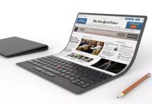 Lenovo представиха концепция за лаптоп със сгъваем дисплей
