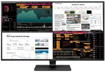 Този 4K монитор от LG може да показва екраните на четири компютъра едновременно