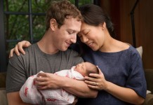 Роди се дъщерята на Зукърбърг; той ще дари 99% от Facebook акциите си