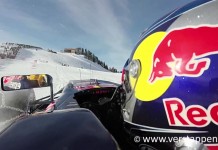 Ето как изглежда F1 на снежната писта