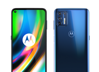 Новият смартфон moto g9 plus се отличава с професионална камера и голям дисплей