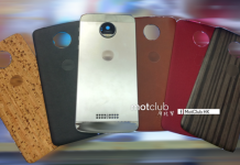 Moto Z изтече в снимки заедно с допълнителни задни панели