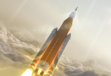 Вижте как NASA конструира 40-метров резервоар за ракетата SLS