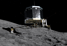 Rosetta откри спускателния апарат Philae