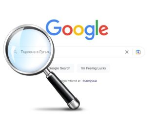 Търсене в Google.bg - 2022